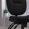 Flash Furniture Fabric Contemporary Chair, 18-1/4" to 21-1/2", Black Fabric GO-930F-BK-GG - alternate 2
